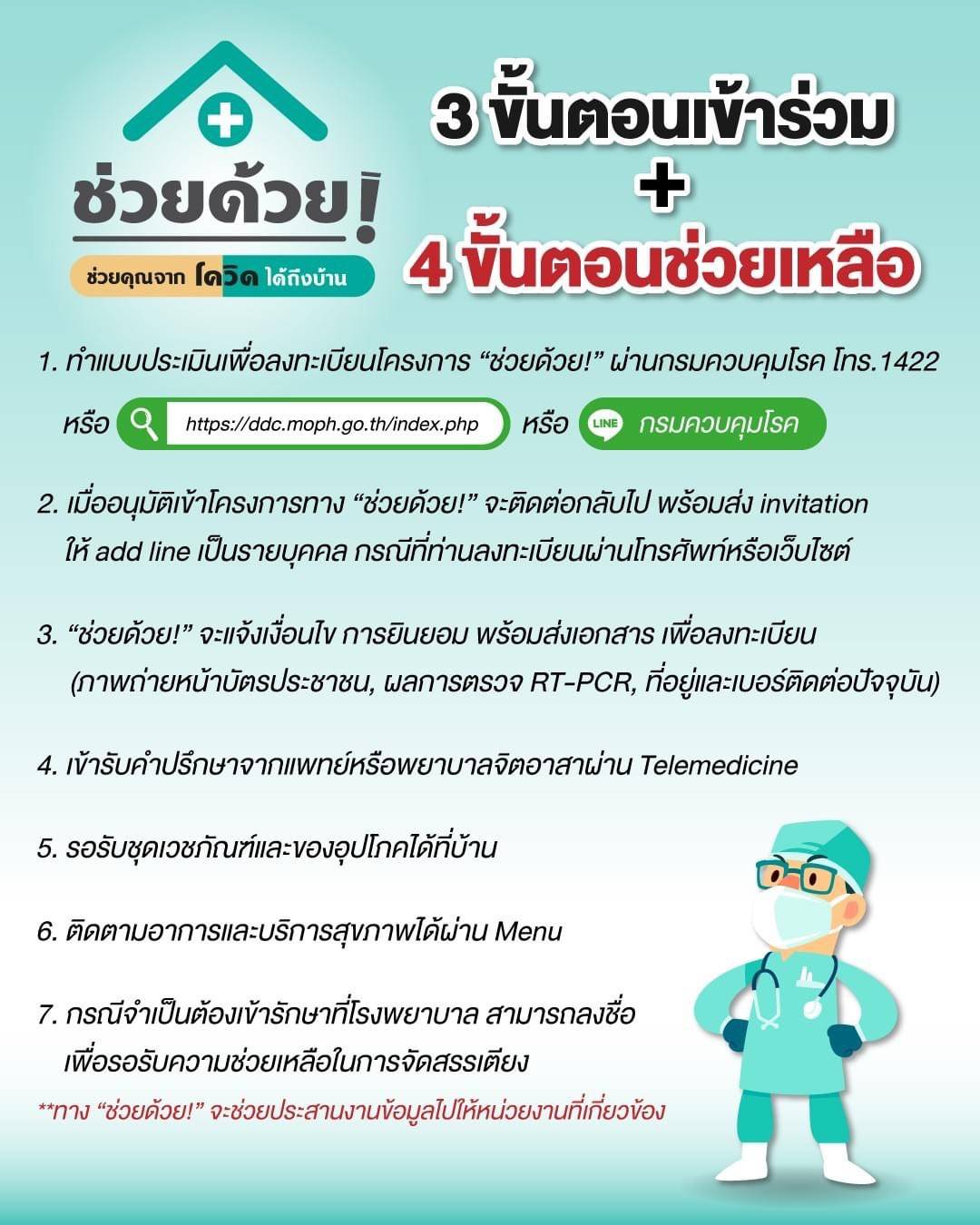 ช่วยด้วย, covid, thailand, help, 